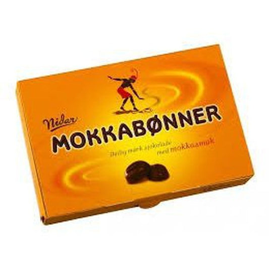 Nidar Mocca beans 110 grams (Mokkabønner) Norwegian Foodstore