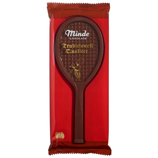 Tennis milk chocolate 120g (Tennis raket lys sjokolade) Norwegian Foodstore